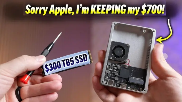 Thunderbolt 5 DIY SSD