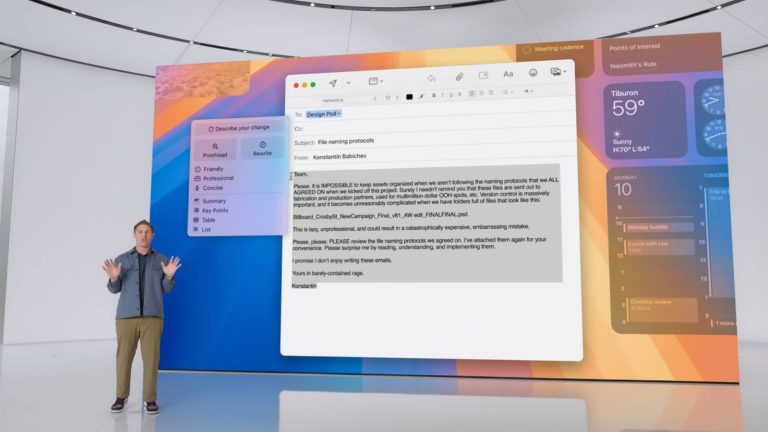 Apple Intelligence features are coming to the macOS Mail app soon