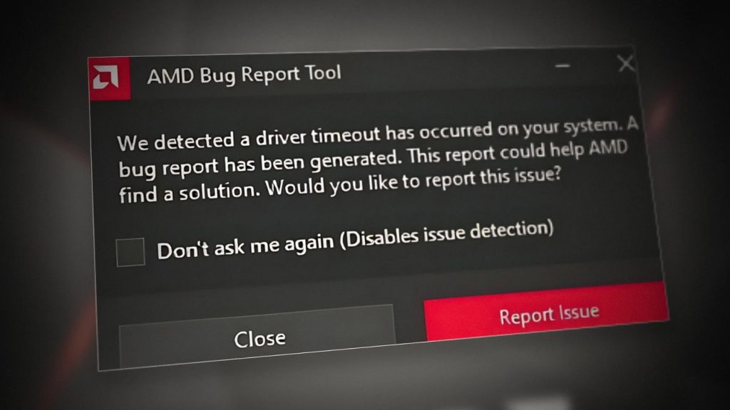 AMD ryzen 7 7700 iGPU driver timeout