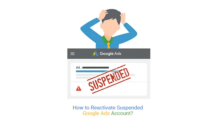 Google ad account suspension